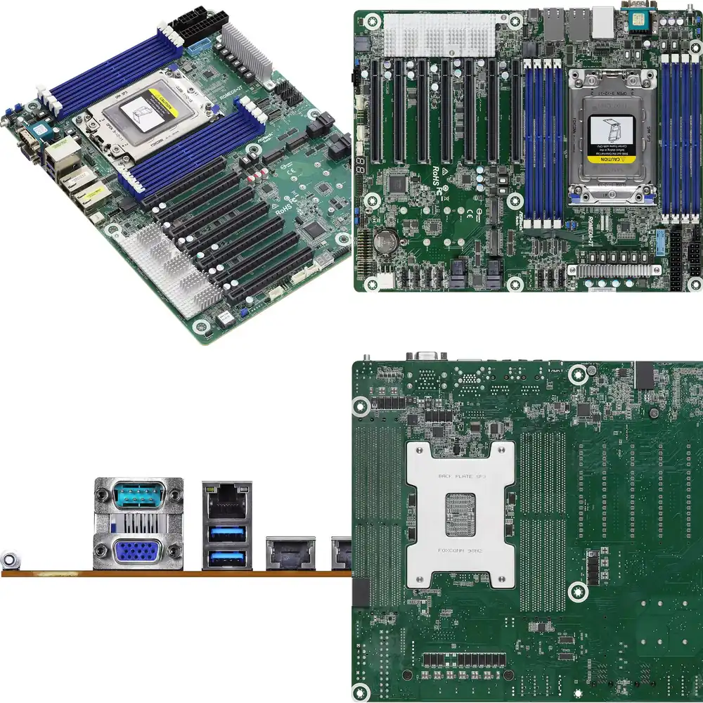 Dual Socket Sp3 Epyc Motherboard - Placa Base Original ASRock Rack ROMED8-2T