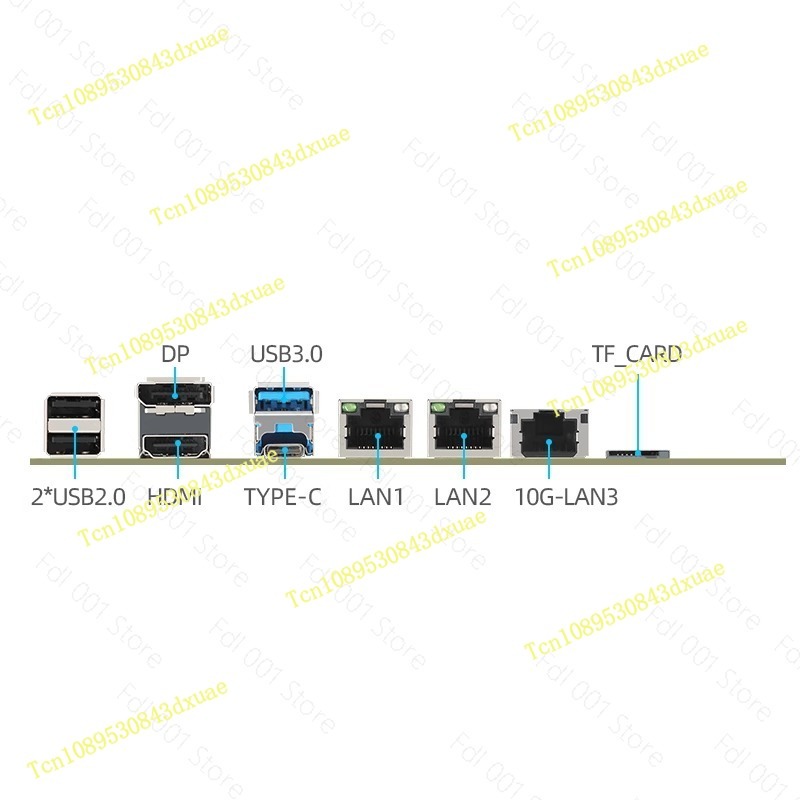 Placa Base Dual 2.5G 10G SFP N - Mini Itx Dual 2.5G Nas Motherboard reseña y precio