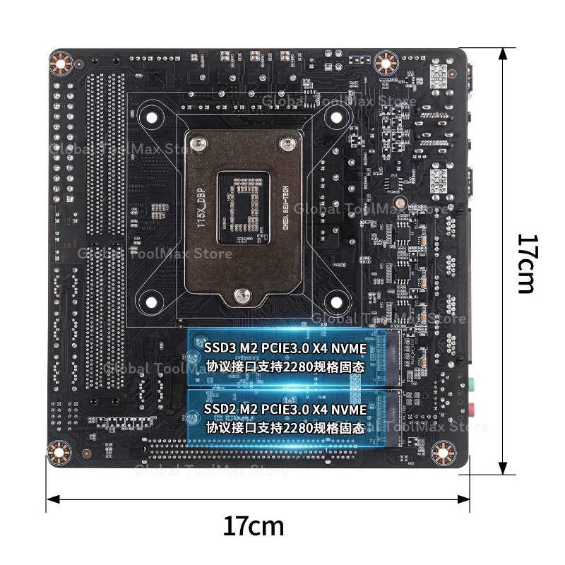 Placa base Mini ITX C246 LGA11 - Mini Itx Dual 2.5G Nas Motherboard reseña y precio