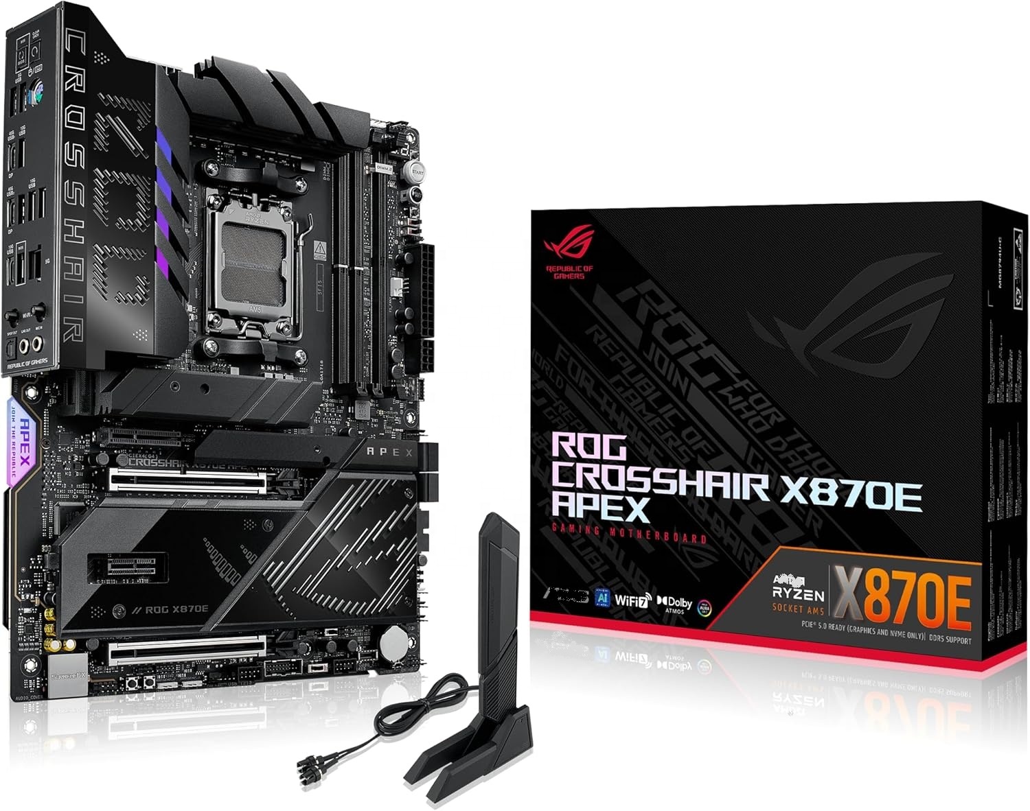 NUEVA Placa Base ROG Crosshair - X870E Atx Motherboard reseña y precio