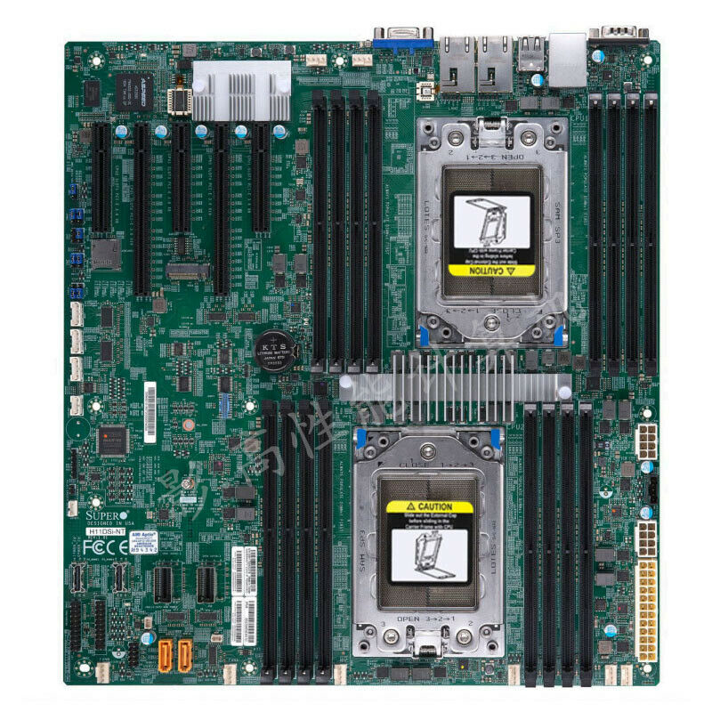Placa Base Supermic H11DSi-NT, - Dual Socket Sp3 Epyc Motherboard reseña y precio