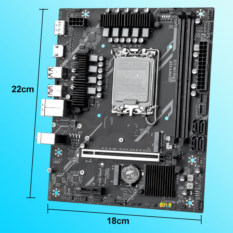 Placa base Micro-ATX H810 Inte - Lga1851 Gaming Motherboard reseña y precio